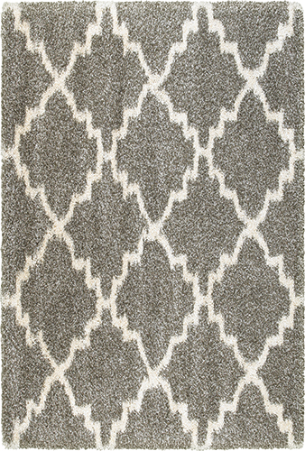 H092E9300390ST 9 ft. 10 in. x 12 ft. 10 in. Rectangle Henderson Area Rug, Grey & Ivory