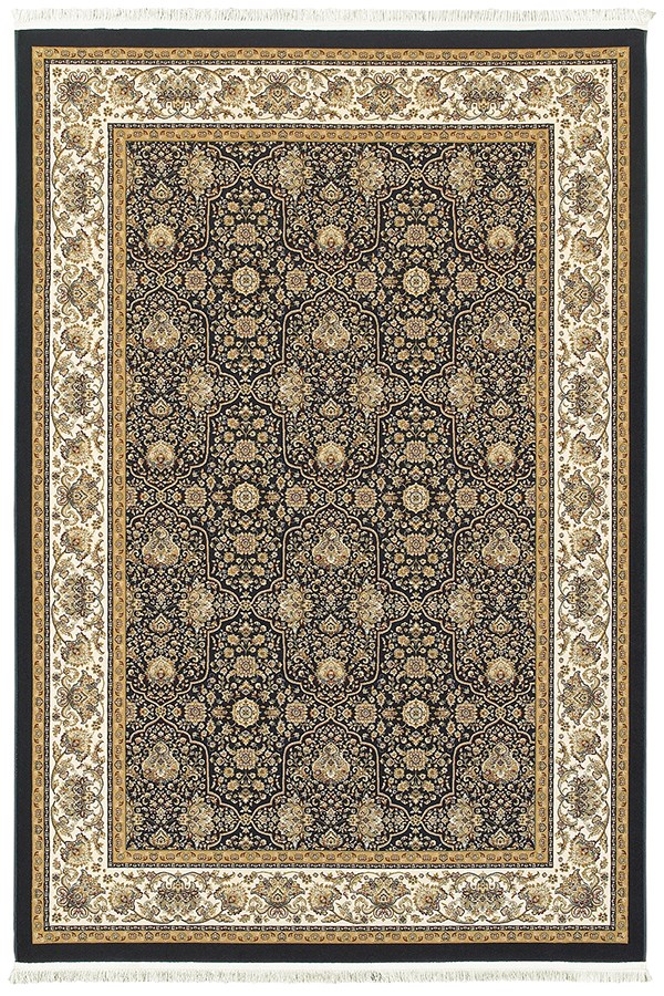 M033B2068305ST 2 x 10 ft. 3 in. Masterpiece Traditional Area Rug, Navy