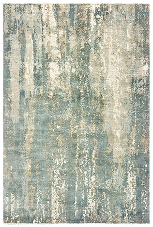 F70002244305ST 8 x 10 ft. Formations Rectangle Rug - Blue