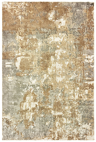 F70003275365ST 9 x 12 ft. Formations Rectangle Rug - Grey