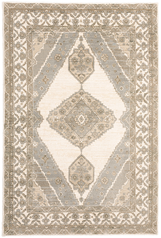 A298C0160230ST 5 ft. 3 in. x 7 ft. 3 in. Andorra Rectangle Rug - Beige