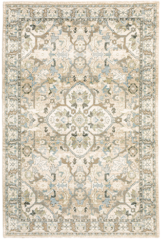 2 ft. 3 in. x 8 ft. Andorra Rectangle Rug - Beige