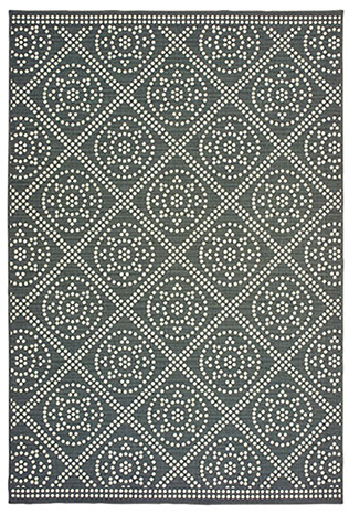 M3969L259396ST 8 ft. 6 in. x 13 ft. Marina Rectangle Rug - Grey