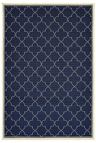 M6025P259396ST 8 ft. 6 in. x 13 ft. Marina Rectangle Rug - Navy