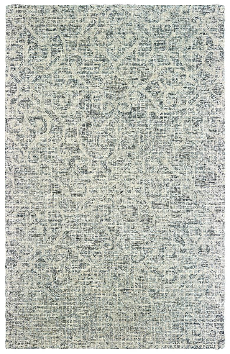 T55602305396ST 10 x 13 ft. Tallavera Rectangle Rug - Grey