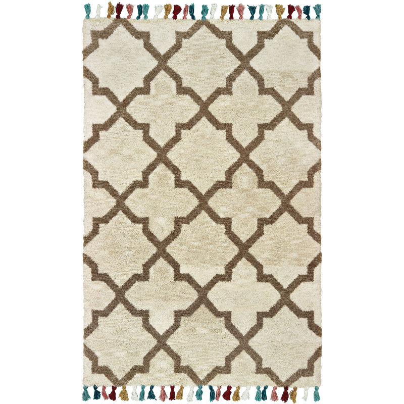 M61405305396ST 10 x 13 ft. Madison Rectangle Rug - Ivory