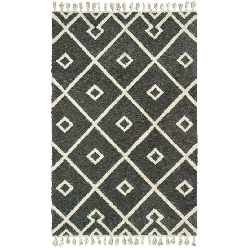 M61407305396ST 10 x 13 ft. Madison Rectangle Rug - Grey