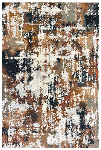 B4928X300390ST 9 ft. 10 in. x 12 ft. 10 in. Bowen Rectangular Area Rug - Grey