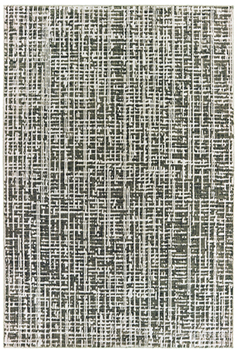 B2066W300390ST 9 ft. 10 in. x 12 ft. 10 in. Bowen Rectangular Area Rug - Grey