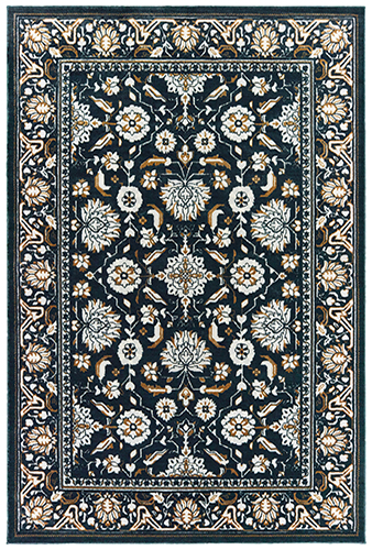 B534L2300390ST 9 ft. 10 in. x 12 ft. 10 in. Bowen Rectangular Area Rug - Navy