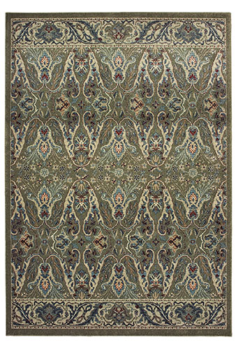R655Q5160230ST 5 ft. 3 in. x 7 ft. 6 in. Raleigh Rectangular Area Rug - Brown