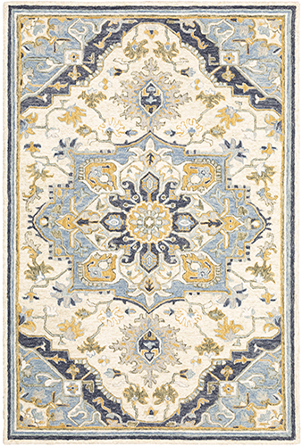 A28402305396ST 10 x 13 ft. Alfresco 28402 Rectangle Area Rug, Blue