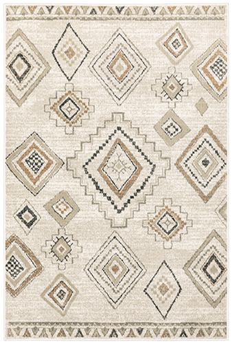 A303D0240RDST 7 ft. 10 in. Andorra 303D0 Round Area Rug, Beige