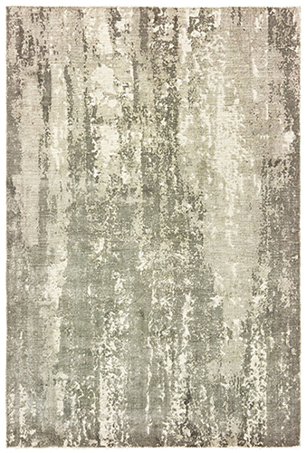 F70006183275ST 6 x 9 ft. Formations 70006 Indoor Rectangle Area Rug, Grey