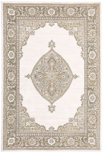A7939D117170ST 3 ft. 3 in. x 5 ft. 2 in. Andorra 7939D RectangleArea Rug, Beige