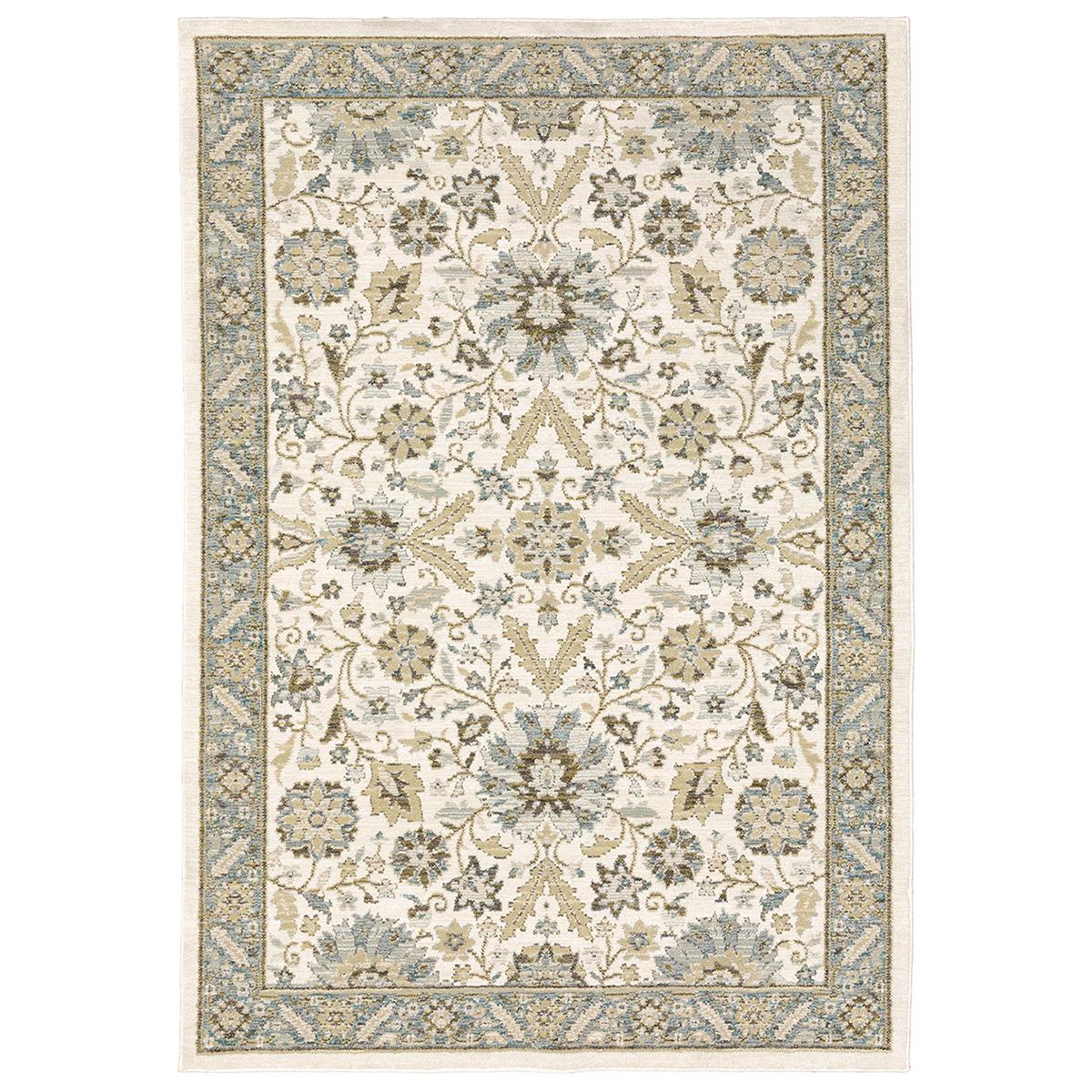 Andorra 8918I Indoor Runner Area Rug - Stone - 2 ft. 3 in. x 8 ft.
