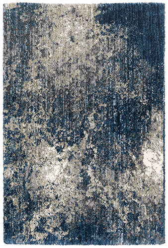 A2060L117165ST 3 ft.10 in. x 5 ft. 5 in. Aspen Machine Woven Rectangle Rug, Blue