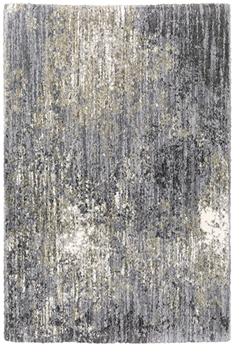 ASPEN2060W117165ST 3 ft.10 in. x 5 ft. 5 in. Aspen Machine Woven Rectangle Rug, Grey