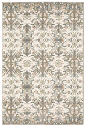 C535B1300390ST 19 ft.10 in. x 12 ft.10 in. Capistrano Machine Woven Rectangle Rug, Ivory