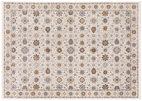 Maharaja Machine Woven Runner Rug - Ivory - 2'3in. x 7'6in. - Soft Polyester