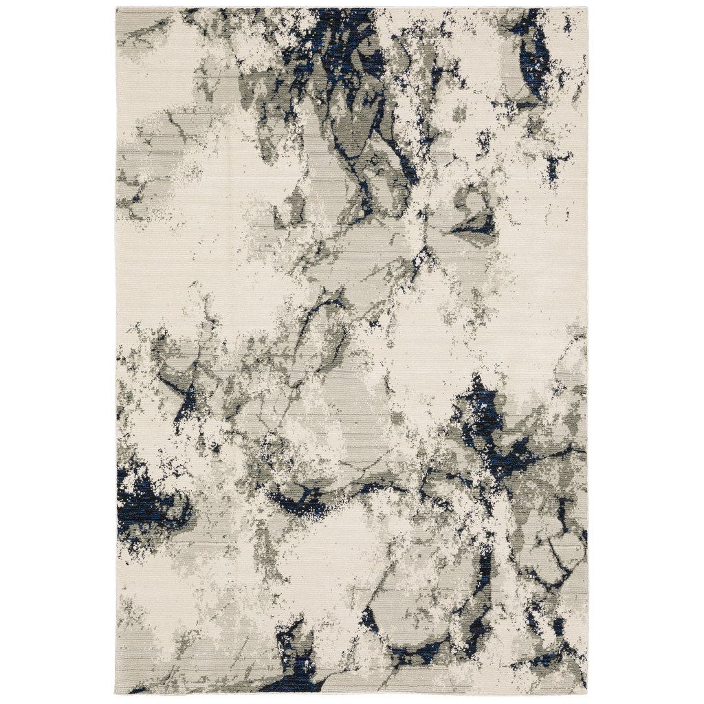 E0978A305400ST Evolution 0978A Machine Made Weave Oriental Rectangle Rug, Ivory - 10 ft. x 13 ft. 2 in.