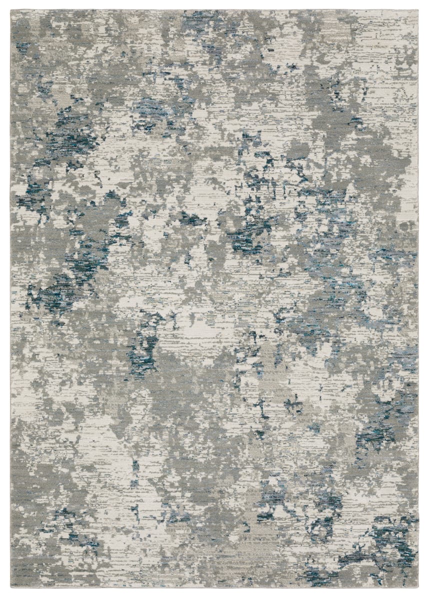 E0984D305400ST Evolution 0984D Machine Made Weave Oriental Rectangle Rug, Grey - 10 ft. x 13 ft. 2 in.