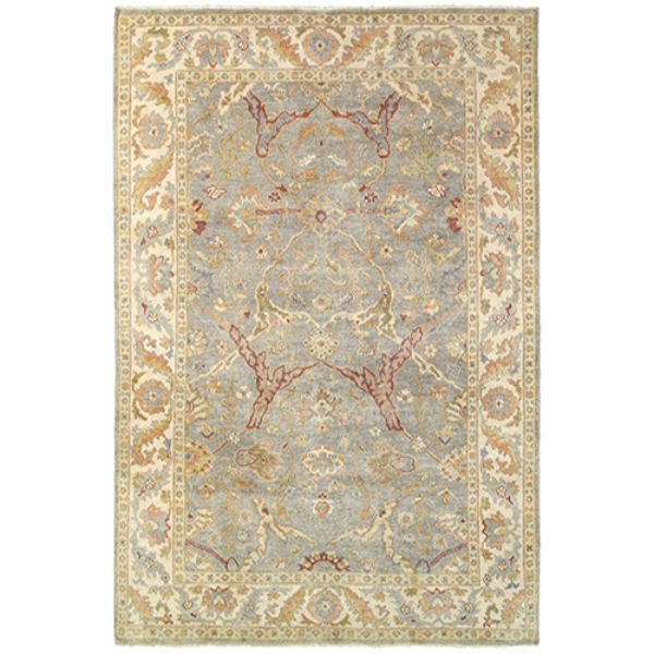P10305305427ST 10 x 14 ft. Palace Rectangle Area Rug, Grey