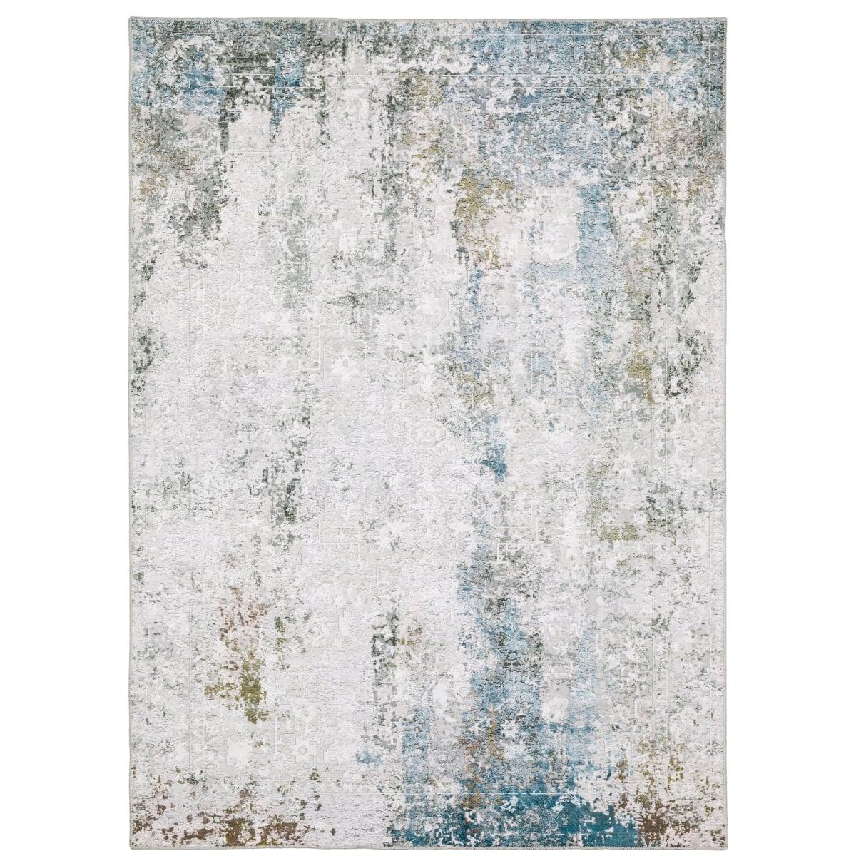 MMAL06228305ST Malibu Mal06 Rectangle Rug, Ivory - 7 ft. 6 in. x 10 ft.