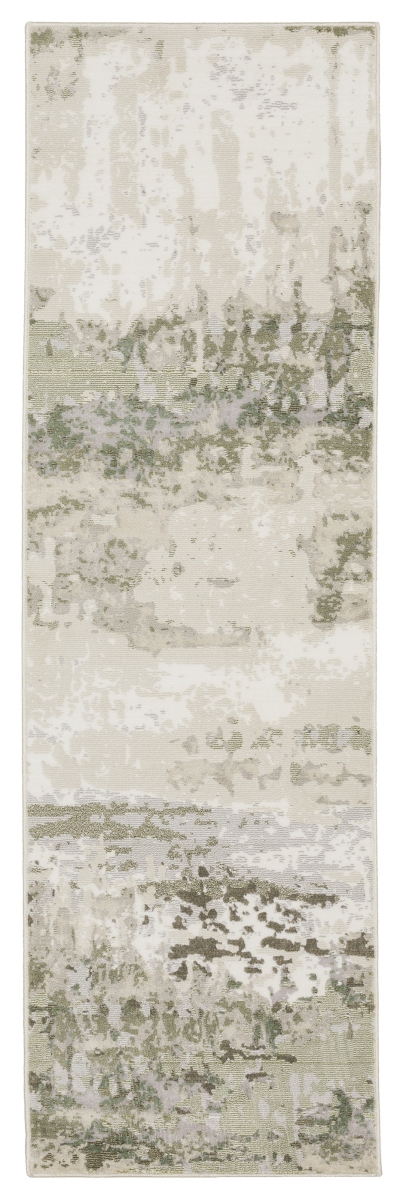 C2061W068235ST 2 ft. 3 in. x 7 ft. 6 in. Caravan 2061W Runner Rug, Beige