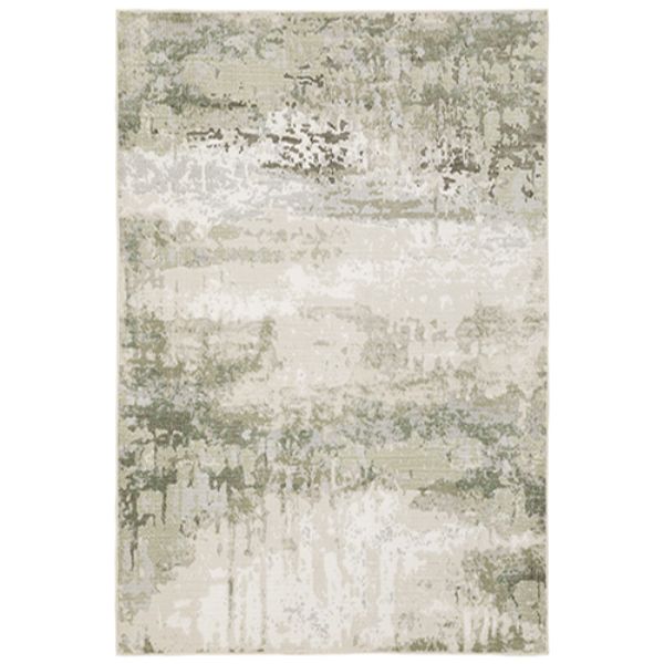 C2061W200296ST 6 ft. 7 in. x 9 ft. 6 in. Caravan Rectangle Area Rug, Beige