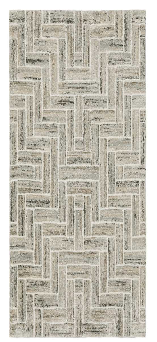 C093L2100152ST 3 ft. 3 in. x 5 ft. Cambria Rectangle Rug, Ivory