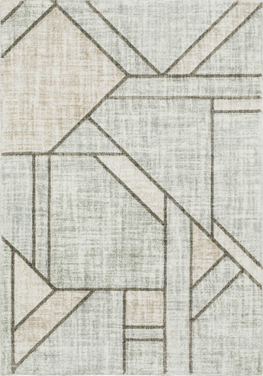 C5569B240330ST 7 ft. 10 in. x 10 ft. 10 in. Cambria Rectangle Rug, Grey
