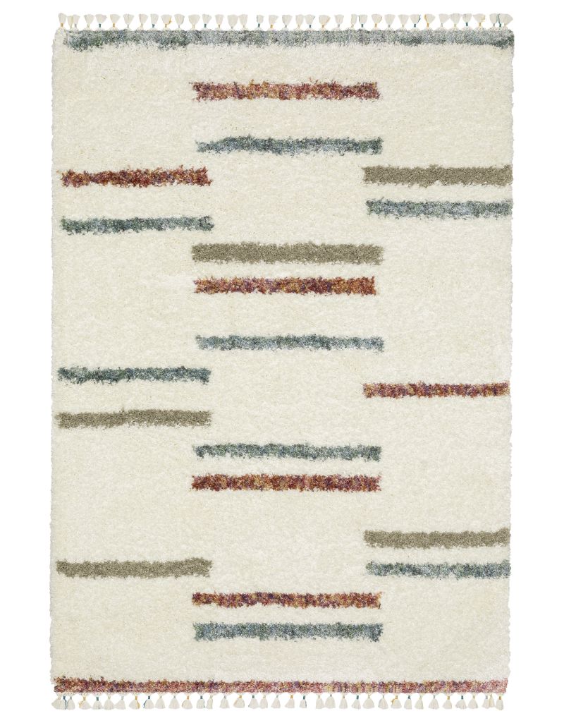 AAX04A300394ST 9 ft. 10 in. x 12 ft. 10 in. Axis AX04A Rectangle Area Rug, Ivory