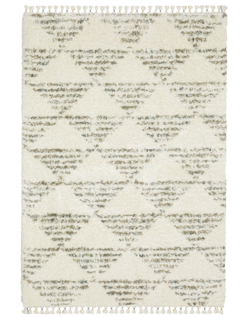 AAX05A300394ST 9 ft. 10 in. x 12 ft. 10 in. Axis AX05A Rectangle Area Rug, Ivory