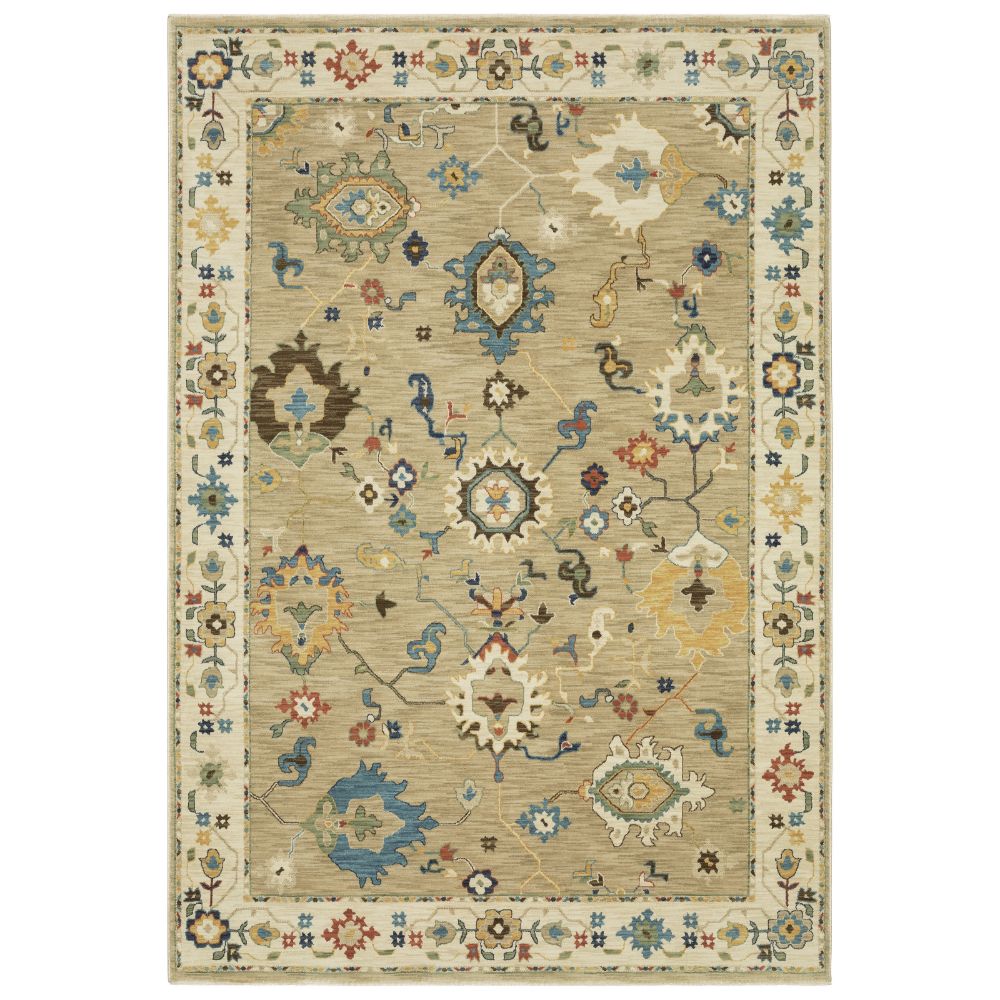 FFR04E160235ST 3 in. x 7 ft. 6 in. FR04E Francesca Rectangle Area Rug - Beige