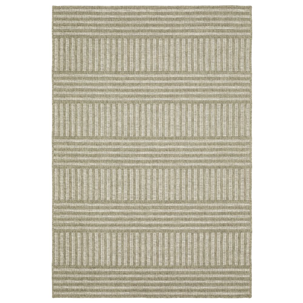 TTR02A100152ST 3 ft. 3 in. x 5 ft. Tortuga TR02A Rectangle Area Rug, Beige