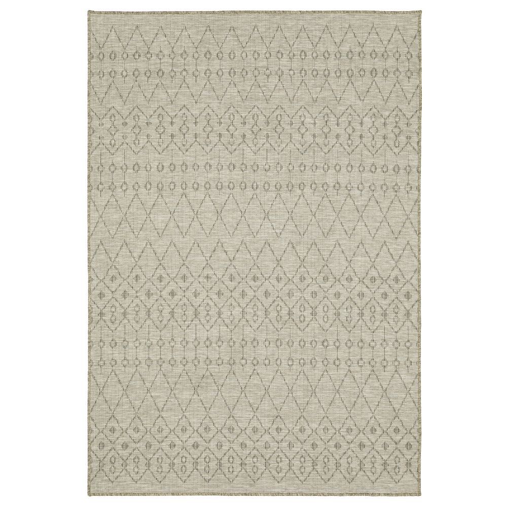 TTR04A100152ST 3 ft. 3 in. x 5 ft. Tortuga TR04A Rectangle Area Rug, Beige