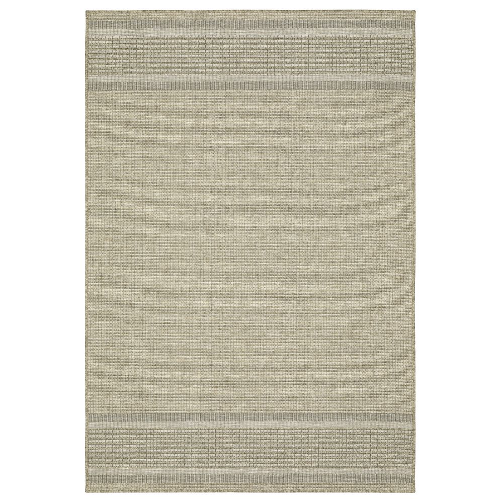 TTR07A100152ST 3 ft. 3 in. x 5 ft. Tortuga TR07A Rectangle Area Rug, Beige