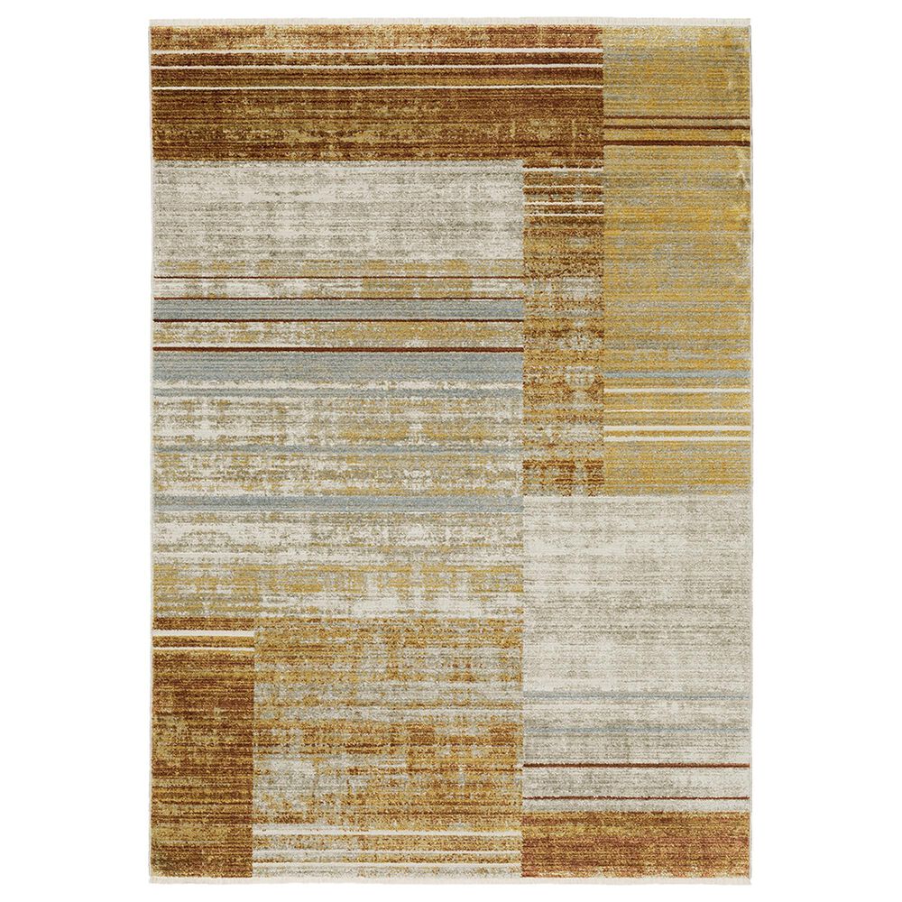 B090R2068230ST 2 ft. 3 in. x 7 ft. 6 in. Bauer 090R2 Rectangle Area Rug, Rust
