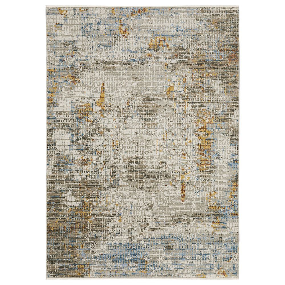 B005E2300390ST 9 ft. 10 in. x 12 ft. 10 in. Bauer 005E2 Rectangle Area Rug, Beige