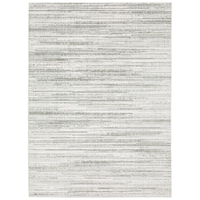M4154W300394ST 9 ft. 10 in. x 12 ft. 10 in. Montecto Rectangle Rug, White