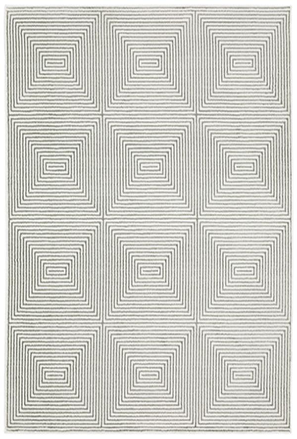M8111W300394ST 9 ft. 10 in. x 12 ft. 10 in. Montecito Rectangle Area Rug, Gray