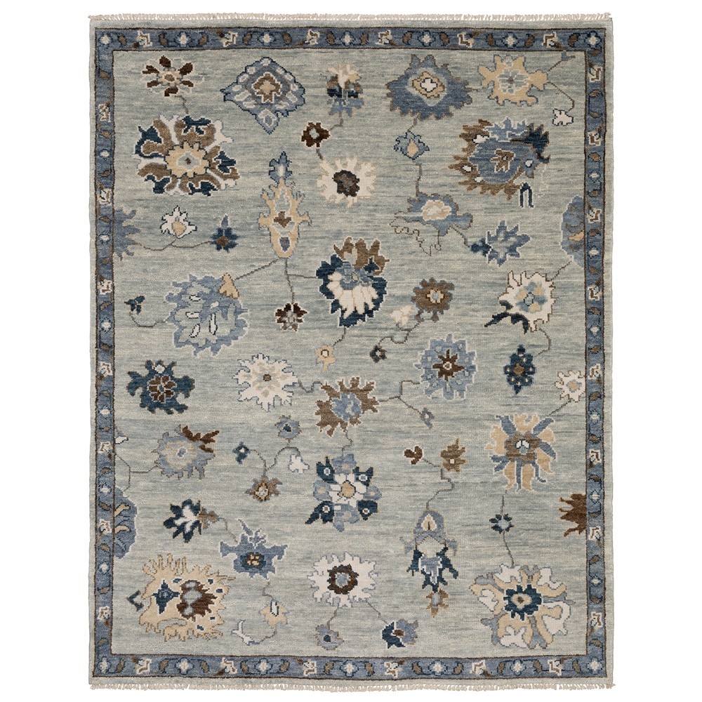 Picture of Oriental Weavers MMAJ06183274ST 6 x 9 ft. Majorca MAJ06 Casual Machine Woven Rectangle Area Rug - Blue
