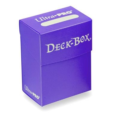 Picture of Ultra Pro UP82482 Solid Deck Box&#44; Purple