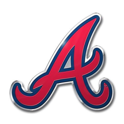 TPBBAEATL Atlanta Braves Color Auto Emblem
