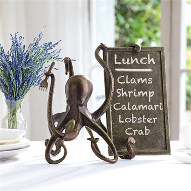 34626 Octopus Chef Menu Board