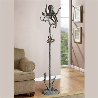 Octopus Coat Rack - 68 x 17.5 x 15.5 in.