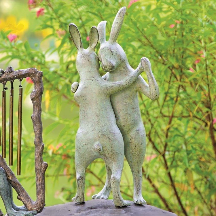 17.50 x 8 x 7.50 in. First Dance Garden Sculpture