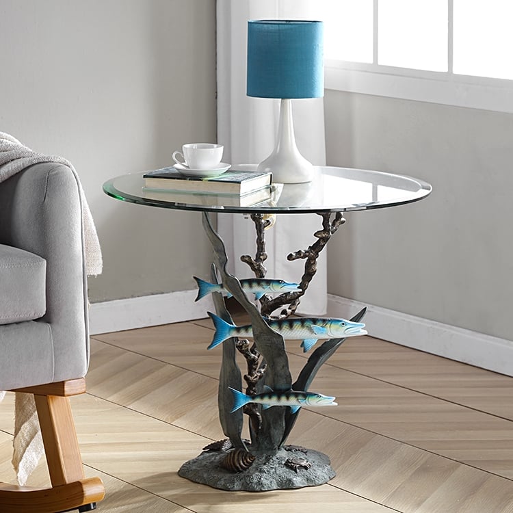 22.50 x 22 x 22 in. Barracuda End Table