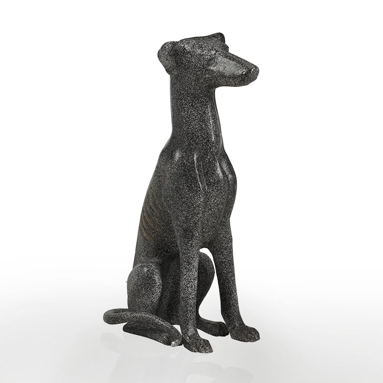 18.50 x 9.50 x 5.50 in. Loyal Greyhound Sculpture